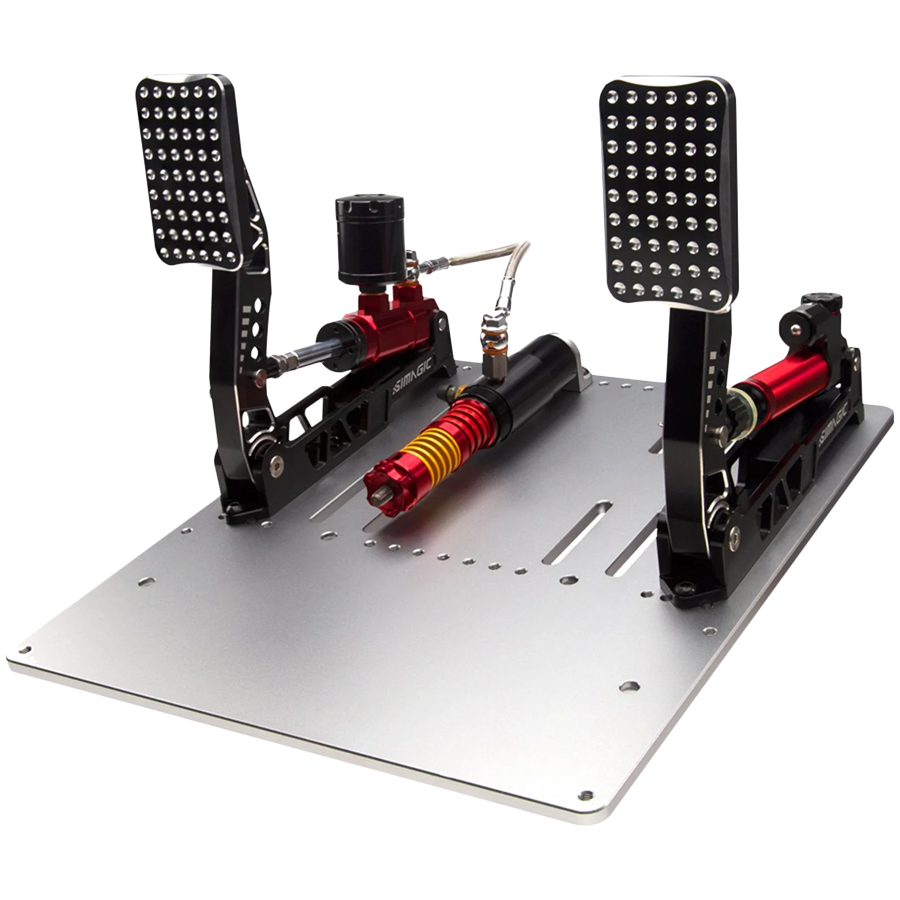 hydraulic vs load cell pedals Crimson Edition | Hydraulic Dual-pedal Set | 200kg Loadcell