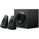Logitech Z625 THX Speaker System 2.1, Black