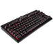Corsair Gaming K63 Compact Mechanical Keyboard, Backlit Red LED, Cherry MX Red (NA)