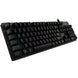Logitech G512 Corded LIGHTSYNC Mechanical Gaming Keyboard, Carbon, Tactile