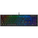 Corsair K60 RGB PRO Mechanical Gaming Keyboard, Backlit RGB LED, CHERRY VIOLA, Black