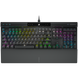Corsair K70 RGB PRO Mechanical Gaming Keyboard, Backlit RGB LED, CHERRY MX Red, Black, Black PBT Keycaps