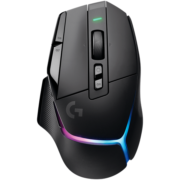 LOGITECH G502 X PLUS LIGHTSPEED RGB Wireless Gaming Mouse - BLACK/PREMIUM - EER2