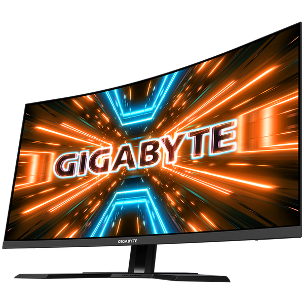 GIGABYTE GAMING KVM Monitor 31.5", VA 1500R Curved, QHD 2550x1440@165Hz/170Hz OC, 1ms MPRT, 2xHDMI 2.0, 1xDP 1.2, 2xUSB 3.0 Downstream, 1xUSB3.0 Upstream, 1xUSB-C, 1xAudio, Height&Tilt Adjustment