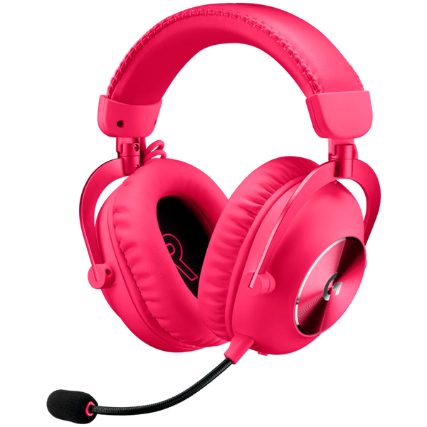 LOGITECH G PRO X2 LIGHTSPEED Wireless Gaming Headset - Blue Mic - MAGENTA