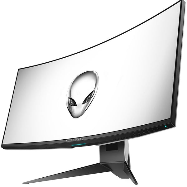 Monitor Alienware AW3423DWF 34" Curved, 3440x1440, WQHD, 165Hz, Anti-reflective, 21:9, 1000000:1, 1000 cd/m2, AMD FreeSync, 0.1ms, 178/178, 2xDP, HDMI, 5xUSB 3.2, Audio line-out, Tilt, Swivel, Height Adjust, 3Y