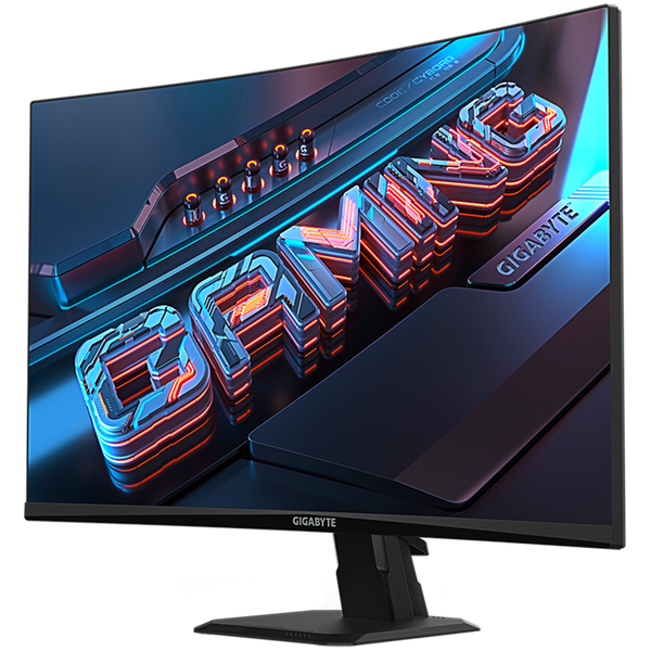 Gigabyte 27" FHD Super Speed VA 1500R 180Hz 108% sRGB 1ms  250 cd m2 3000:1 FreeSync Premium Pro G-SYNC Compatible 178°(H) 178°(V) colors 16.7m 2*HDMI 2.0 1*Displayport 1.4 1*Earphone Jack Tilt