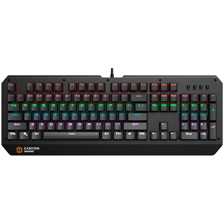 Canyon Gaming Keyboard with RGB Lighting