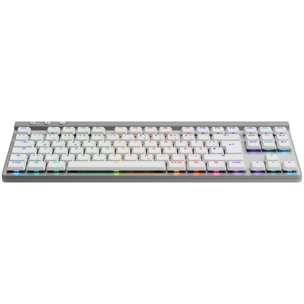 LOGITECH G515 LIGHTSPEED TKL - WHITE - US INT'L - 2.4GHZ/BT- EMEA28i-935 - TACTILE