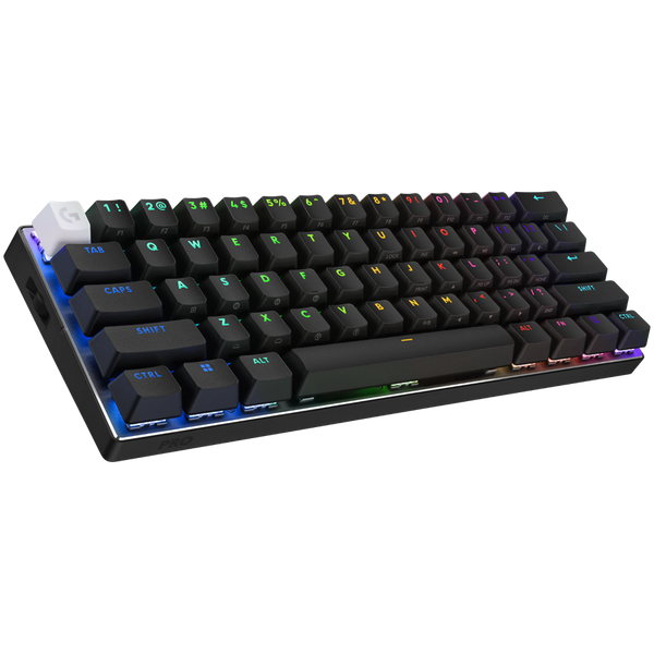 LOGITECH G PRO X 60 LIGHTSPEED Wireless Gaming Keyboard (Tactile) - BLACK - US INT'L - 2.4GHZ/BT - EMEA28-935 - TACTILE SWITCH