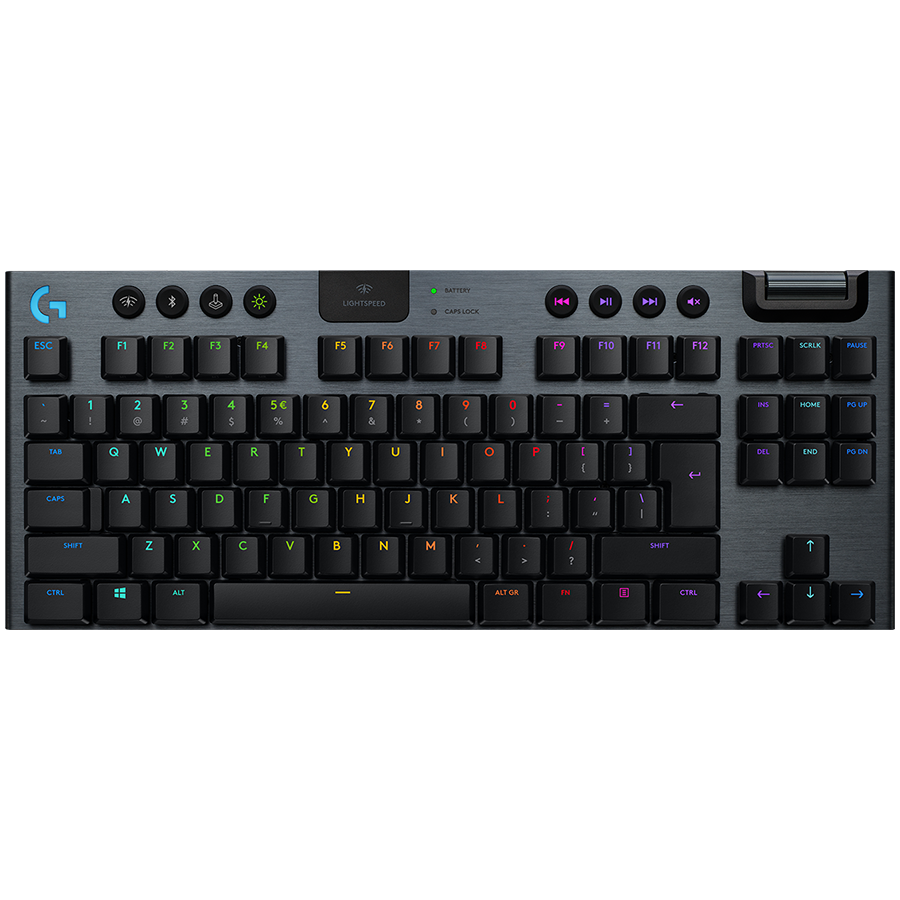 Logitech G915 X LIGHTSPEED TKL Wireless Gaming Keyboard, Black