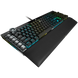Corsair K100 RGB Optical-Mechanical Gaming Keyboard, Backlit RGB LED, CORSAIR OPX RAPIDFIRE, Black PBT Keycaps