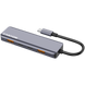 CANYON DS-18 Hub, 5-in-1 USB-C Gray