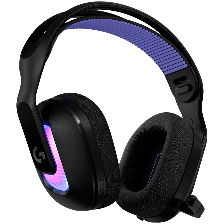 Logitech G522 LIGHTSPEED Wireless Gaming Headset, Black
