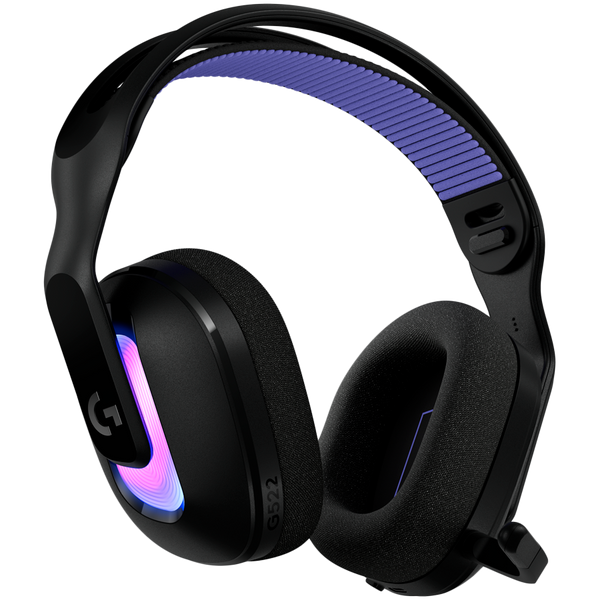 Logitech G522 LIGHTSPEED Wireless Gaming Headset, Black