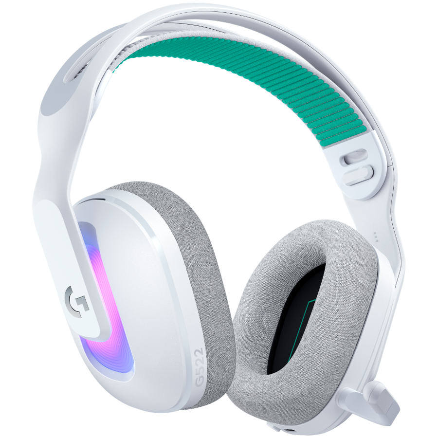 Logitech G522 LIGHTSPEED Wireless Gaming Headset, White