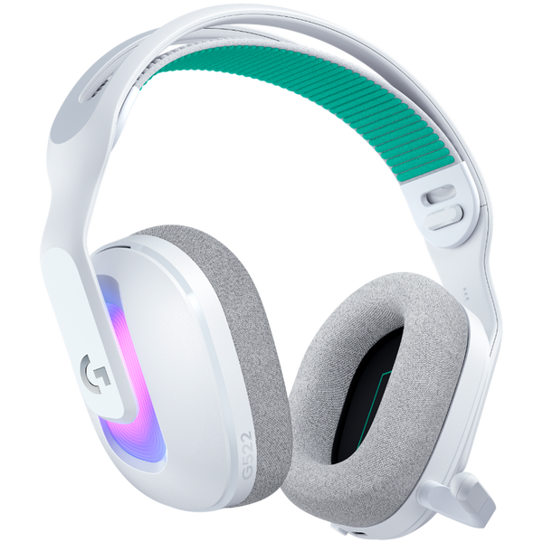 Logitech G522 LIGHTSPEED Wireless Gaming Headset, White