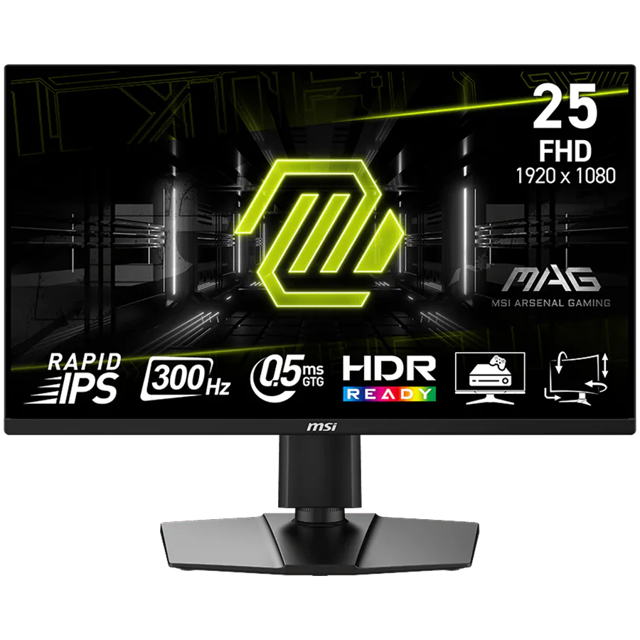 MSI MAG 255PXF 24.5" Full HD Gaming Monitor, 300 Hz