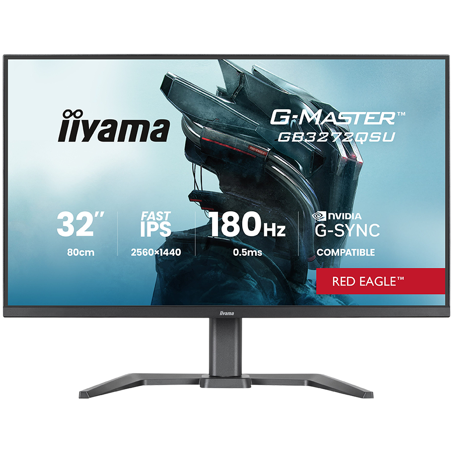 iiyama G-Master GB3272QSU-B1 31.5" QHD Gaming Monitor, 180 Hz