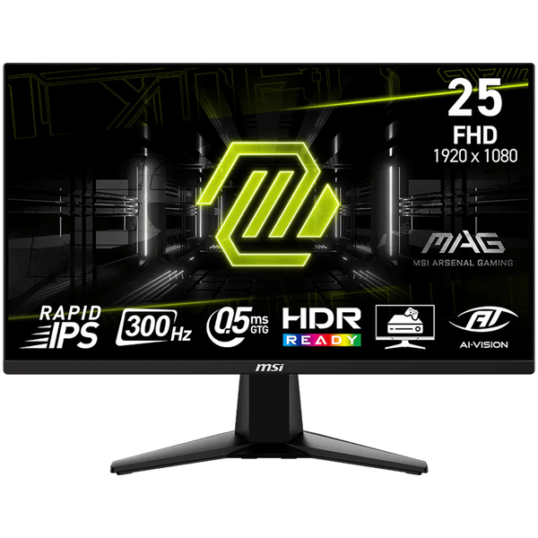 MSI MAG 255XF 24.5" Full HD Gaming Monitor, 300 Hz