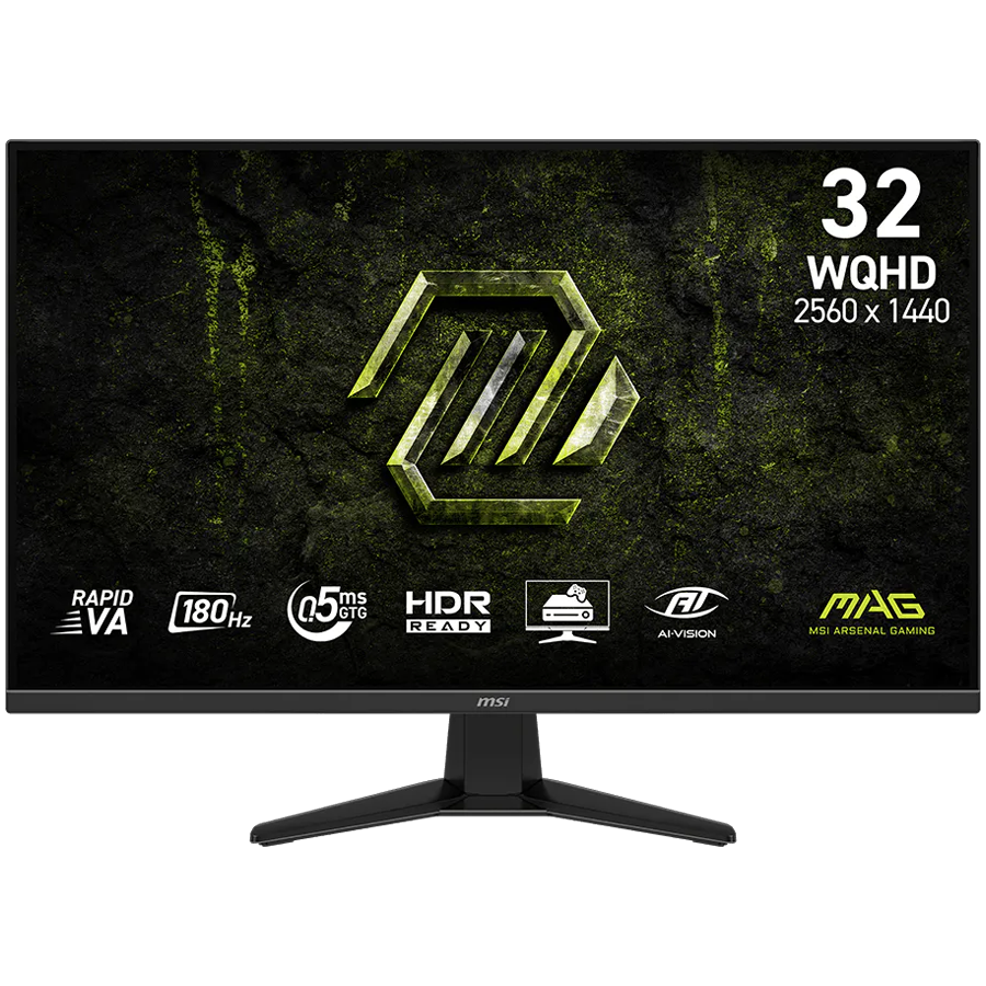 MSI MAG 325QF 31.5" QHD Gaming Monitor, 180 Hz